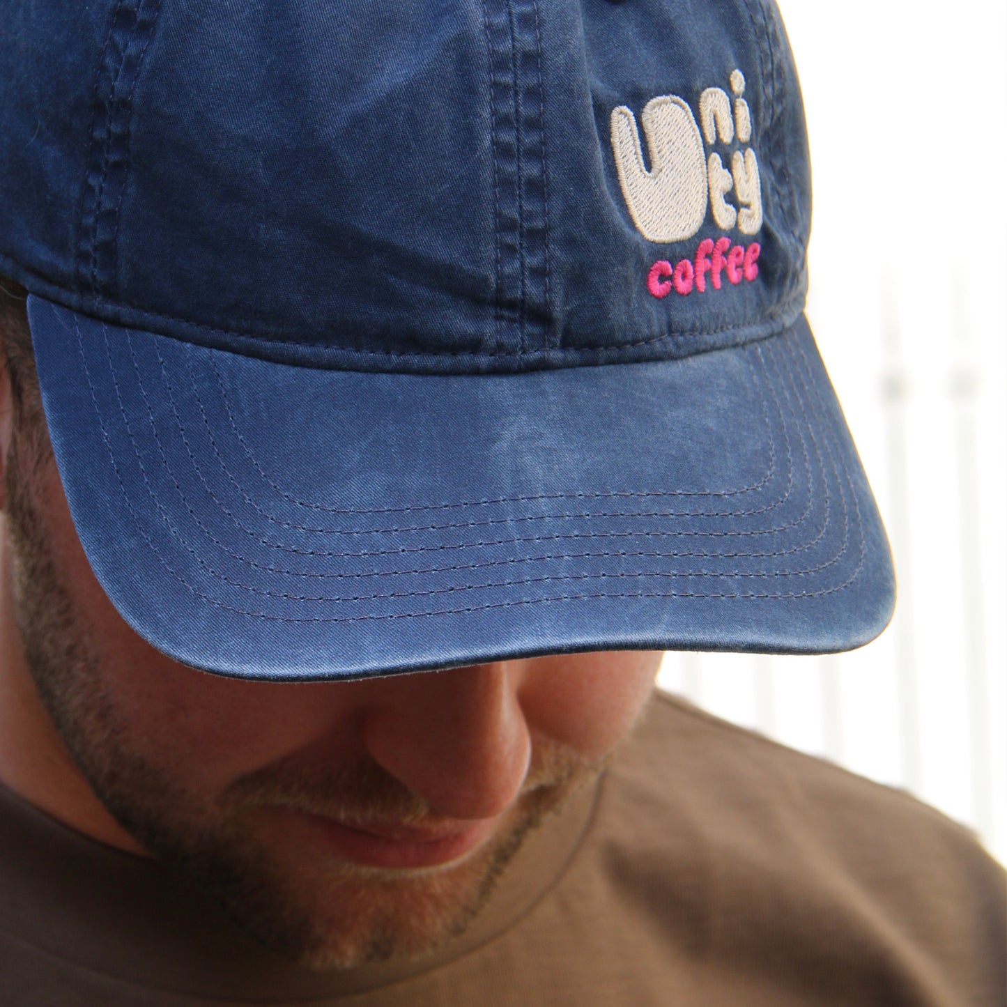 faded six panel cap