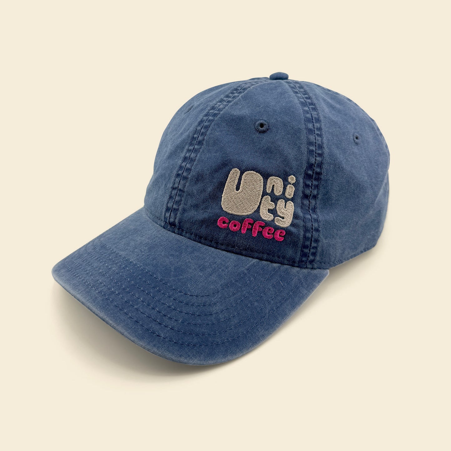 faded six panel cap
